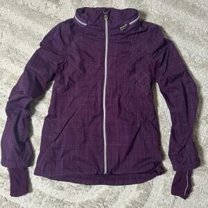 Lululemon Run Hustle Zip Hooded Jacket